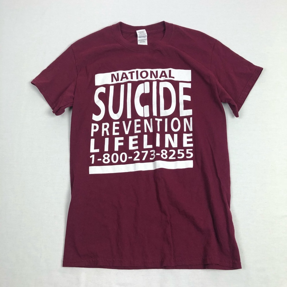 Suicide Prevention women’s t shirt size small - Picture 1 of 6